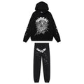 SP5DER Young Thug Streetwear Trainingsanzug Herren Urban Mode Komfort Design
