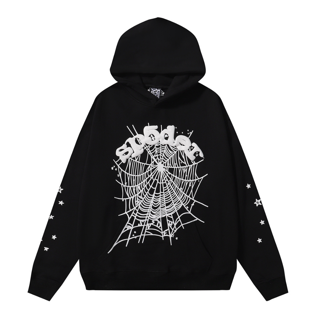 SP5DER Young Thug Streetwear Trainingsanzug Herren Urban Mode Komfort Design