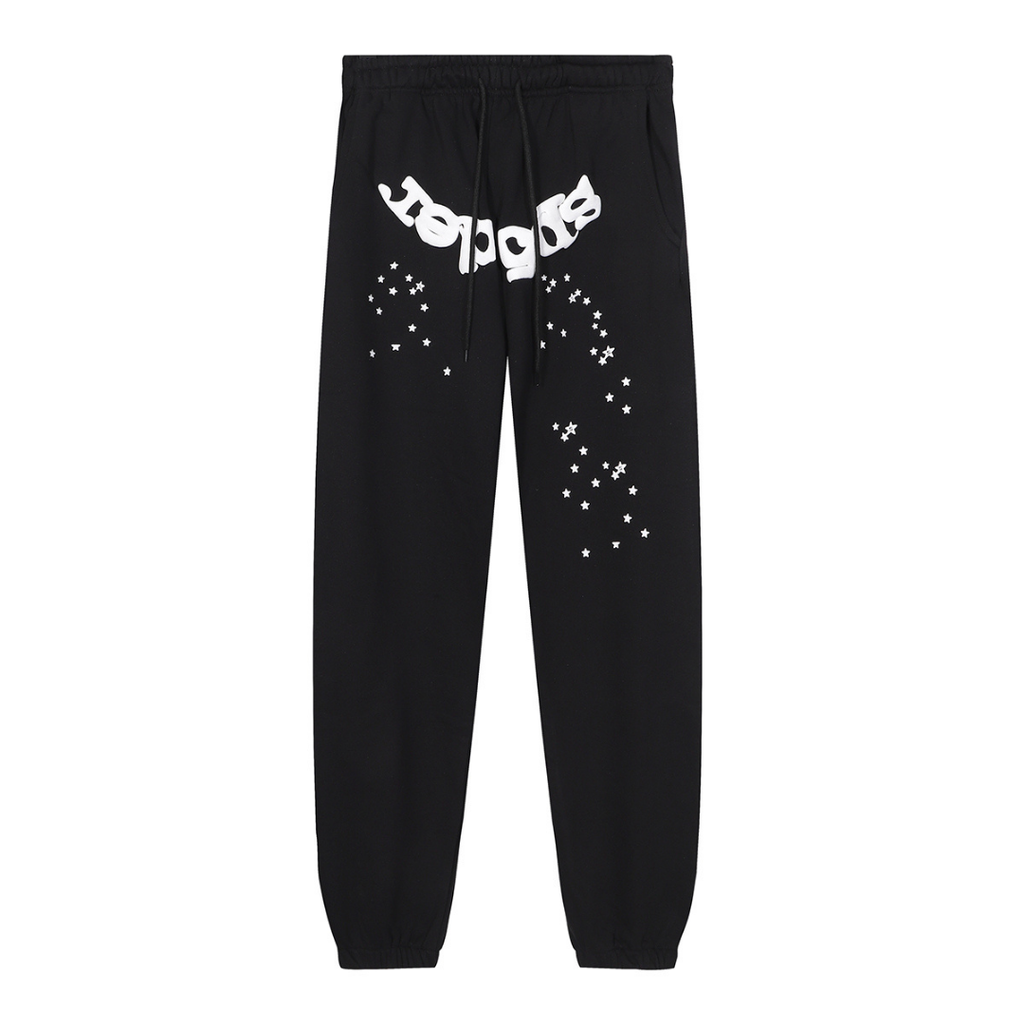 SP5DER Young Thug Streetwear Trainingsanzug Herren Urban Mode Komfort Design