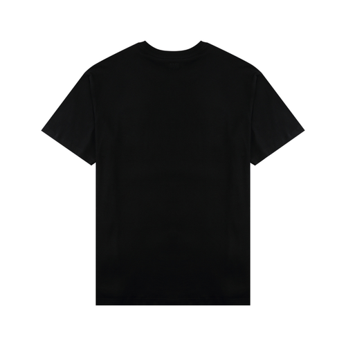 AMI Paris Herz-T-Shirt Hochwertige Baumwolle Unisex Kurzarm T-Shirt Französischer Chic