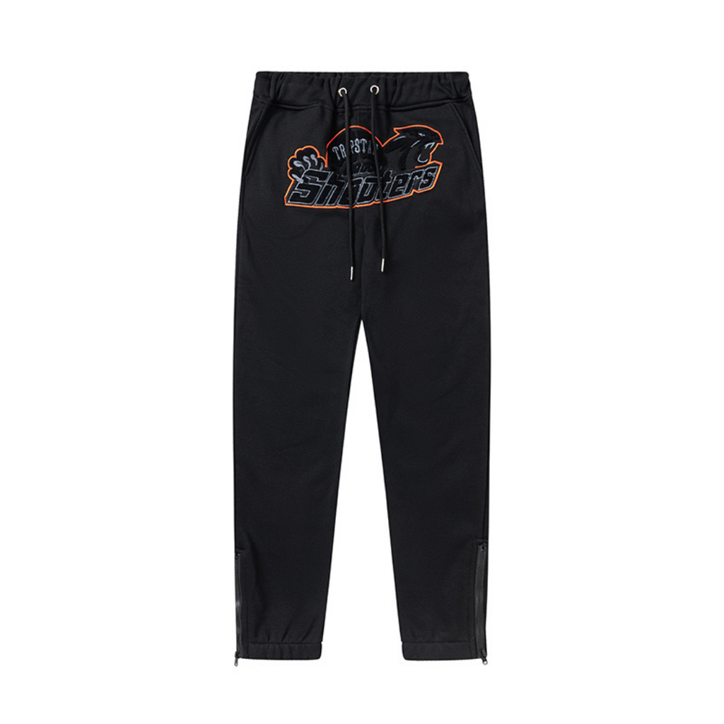 Trapstar Shooters 2.0 Kapuzen-Trainingsanzug Schwarz: Urbaner Streetwear-Style