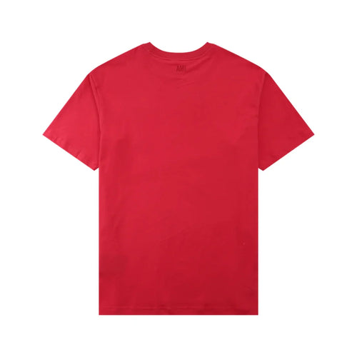 AMI Paris Unisex Baumwoll-T-Shirt mit Herz-Logo-Stickerei – Elegant und Zeitlos