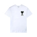 Stylisches AMI Paris Baumwoll-T-Shirt mit Herz-Logo für Herren