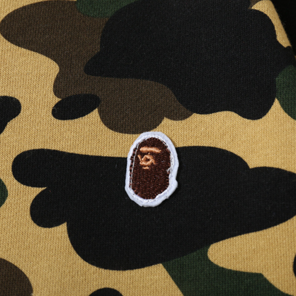 BAPE Trainingsanzug Herren – Exklusiver Streetwear Camo Freizeitanzug Set