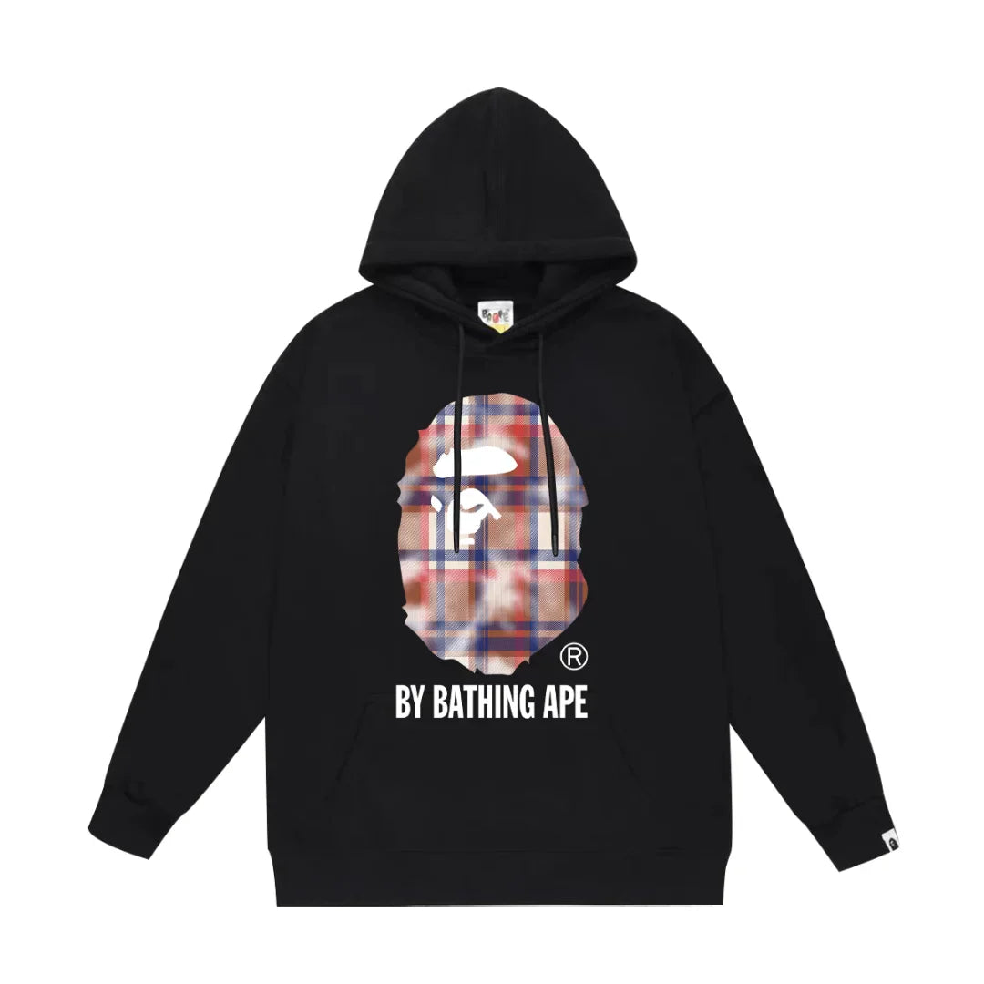 BAPE A Bathing Ape Streetwear Hoodie Unisex Baumwolle Ikonisches Design