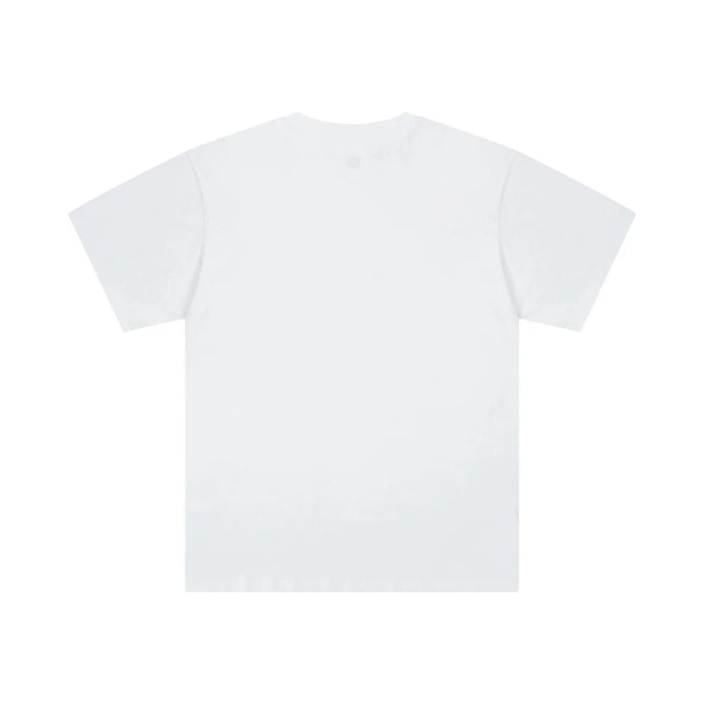 AMI Paris Unisex Designer T-Shirt mit Herz-Logo, Premium Baumwolle, Schwarz