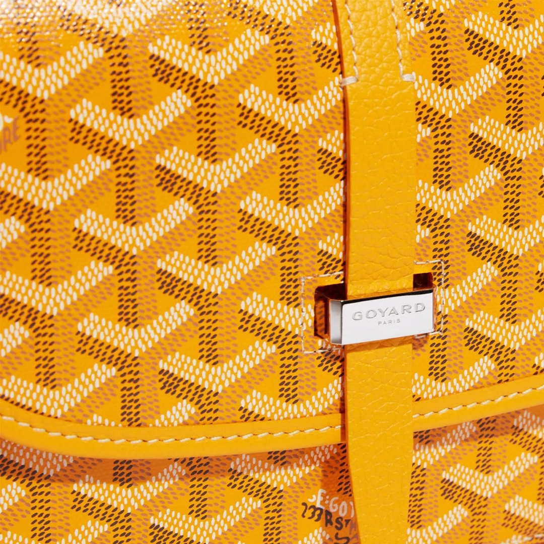 Luxuriöse Goyard Monogramm Tasche Gelb – Zeitlose Eleganz für Anspruchsvolle Damen
