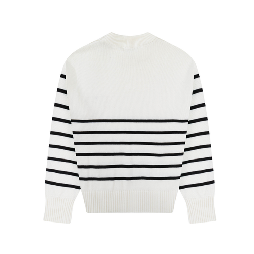 AMI Paris Unisex Baumwollpullover Herz-Logo Komfortabler Stilvoller Luxus Sweater