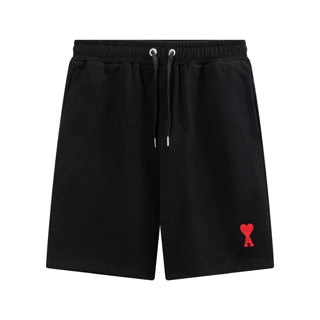 Ami Paris Elegante Casual Shorts für Herren – Hochwertige Baumwolle, Bequeme Passform