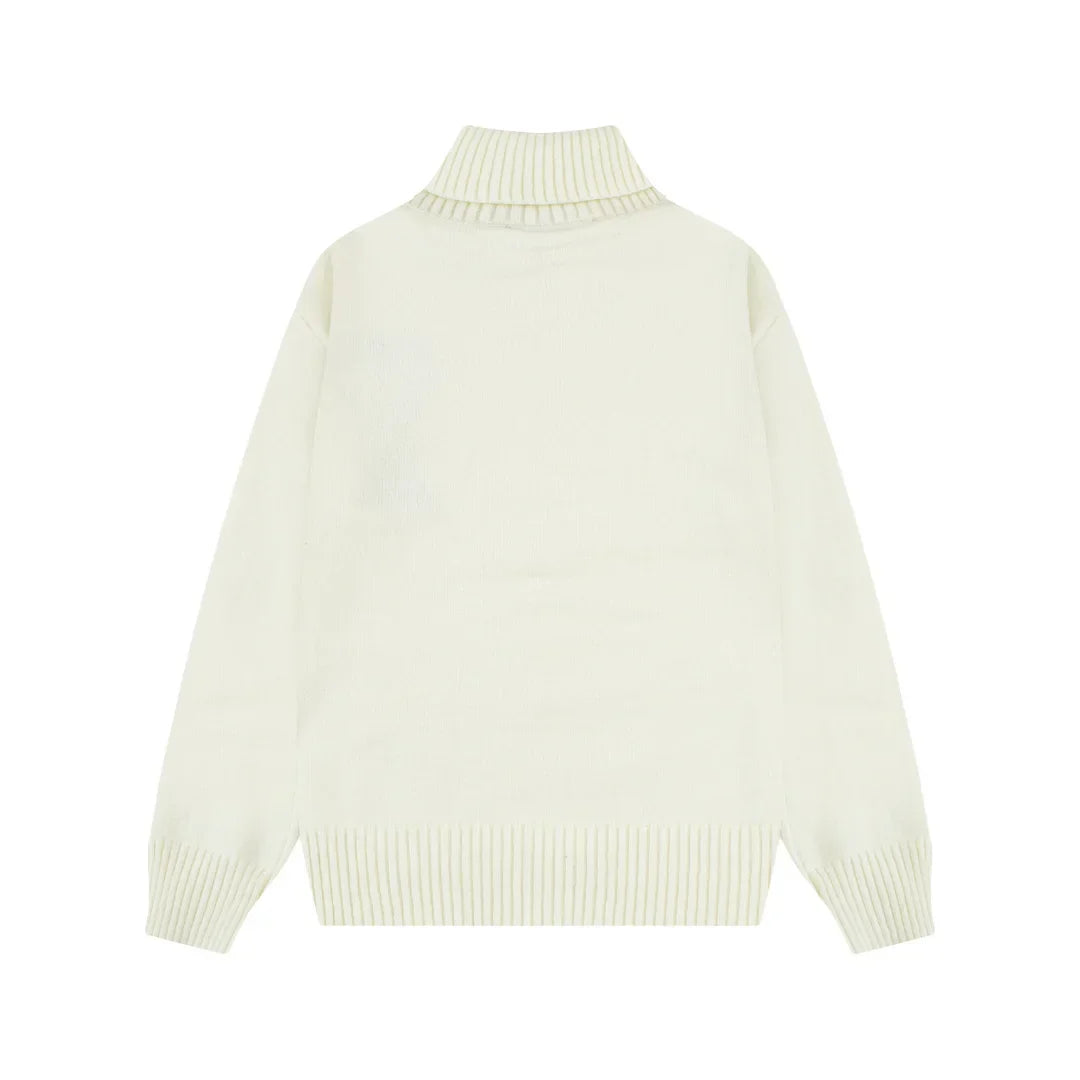 AMI Paris Unisex Wollpullover – Eleganter, Zeitloser Pariser Stil Sweater