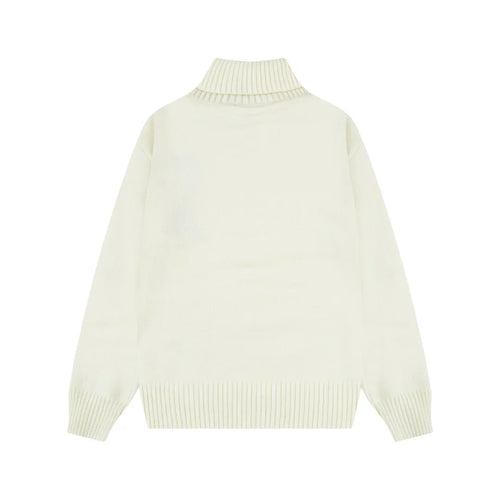 AMI Paris Unisex Wollpullover – Eleganter, Zeitloser Pariser Stil Sweater