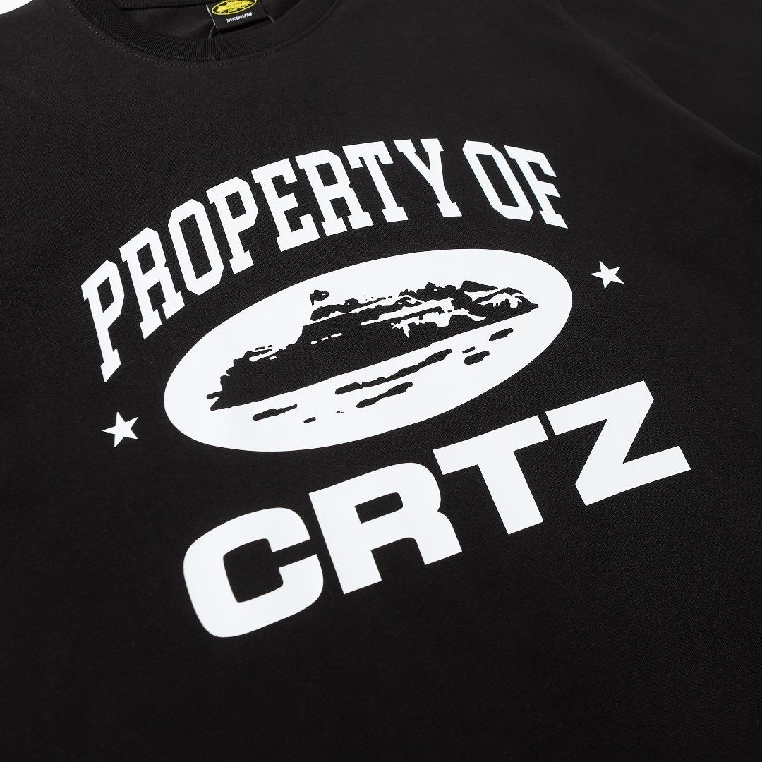 Corteiz Premium Logo T-Shirt Urban Streetwear Design Hochwertige Baumwolle Unisex