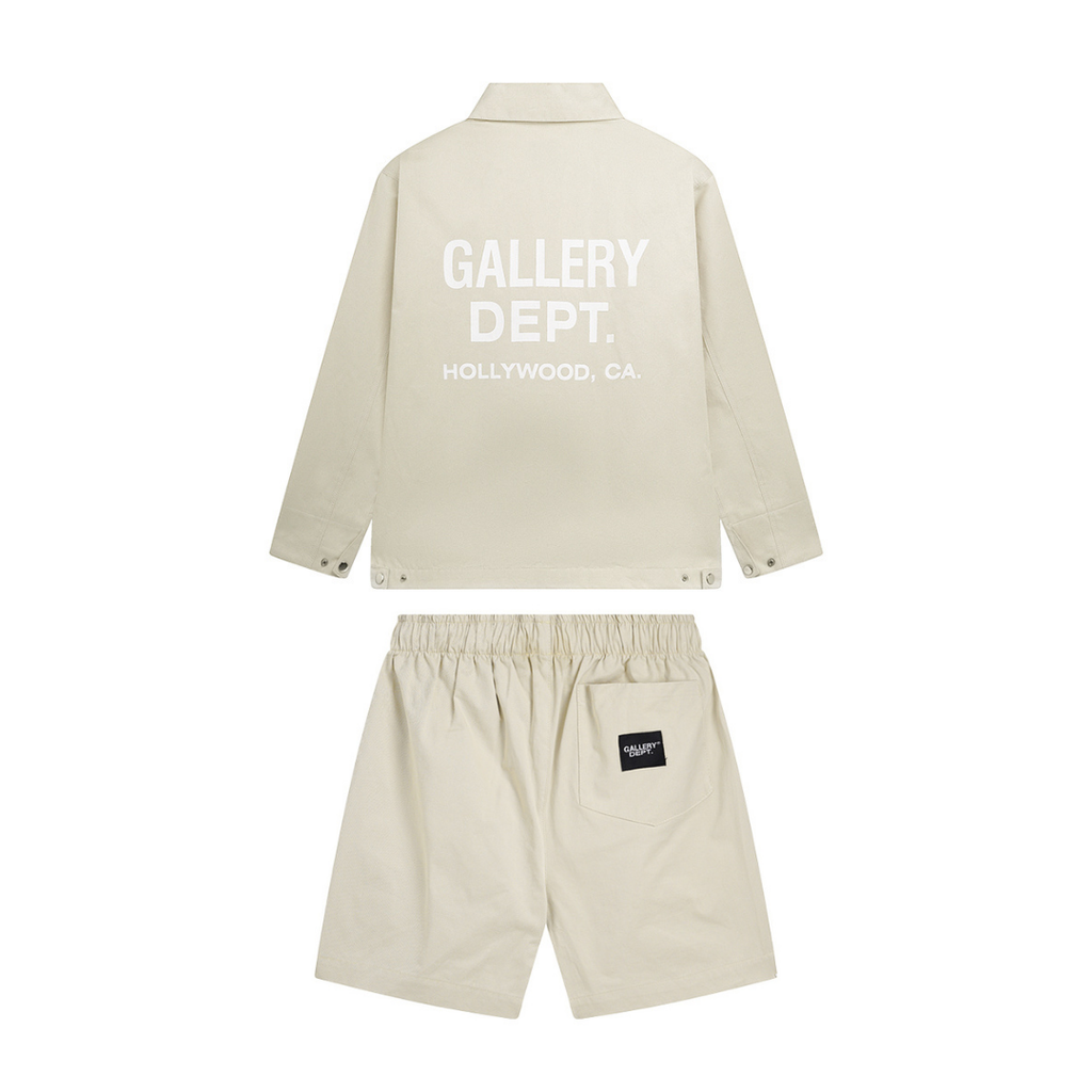 Gallery Dept. Luxuriöses Streetwear Shorts Set – Handgefertigt, Oversized, Einzigartig