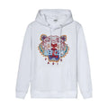 KENZO Luxuriöser Tiger-Stick Hoodie: Premium Baumwolle, Komfortabel, Trendig, Herren