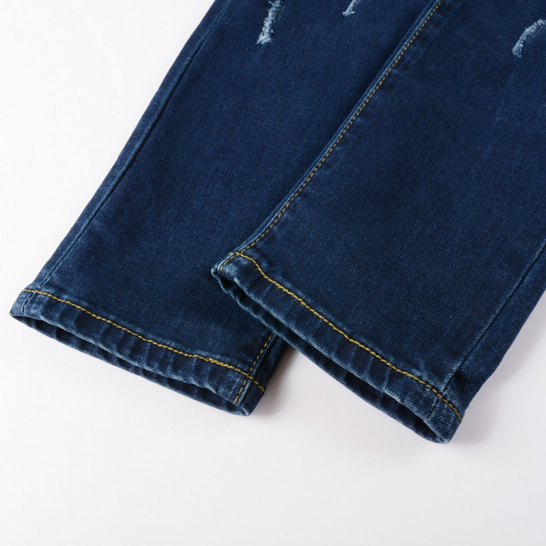 Amiri Rote Bandana Jeans für Herren – Luxuriöser Designer Denim mit Muster