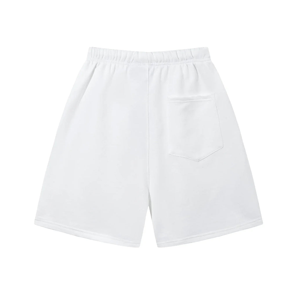 Essentials Fear of God Weiße Shorts: Bequemer Minimalistischer Streetwear-Stil für Sommer