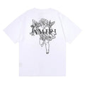 Amiri Angel Love T-Shirt: Luxuriöses Designer-Shirt mit einzigartigem Engel-Print