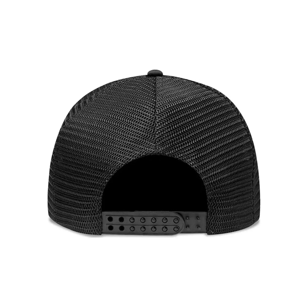 Corteiz Trucker Alcatraz Kappe – Stylish Schwarz Pink Streetwear Unisex Design