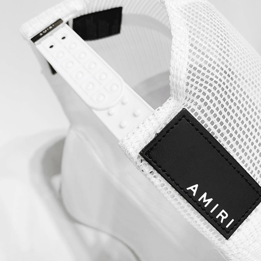 Exklusive Amiri Kappe Weiß – Stilvolle Designer-Baseballkappe für Luxus-Streetwear-Looks