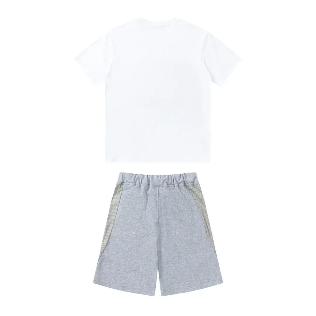 Coole Trapstar London Shooters Kurzes Set – Stylischer Streetwear Trainingsanzug