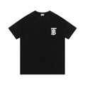 Exklusives Burberry T-Shirt Herren Baumwolle Klassisches Logo Design Kurzarm Luxus Top
