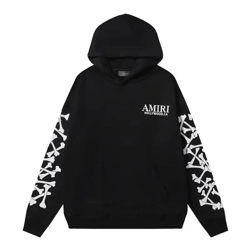 Amiri Bones Hoodie für Herren: Luxuriöser Streetwear mit ikonischem Skelett-Design