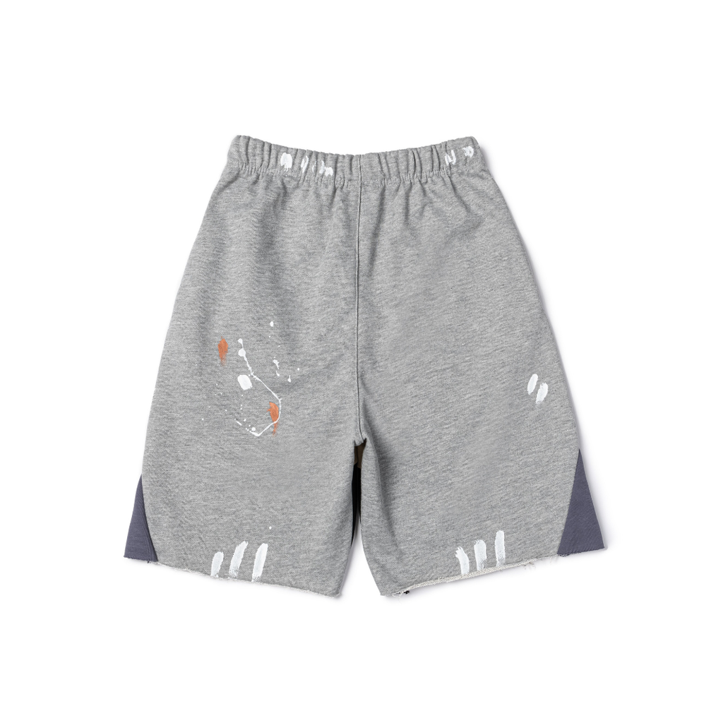 Exklusive Gallery Dept. Unisex Distressed Baumwollshorts - Künstlerischer Street Style Chic