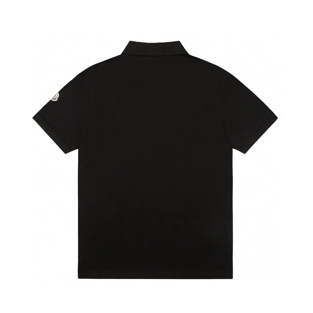 Moncler Luxus Polohemd für Herren mit ikonischem Logo, atmungsaktiv & bequem