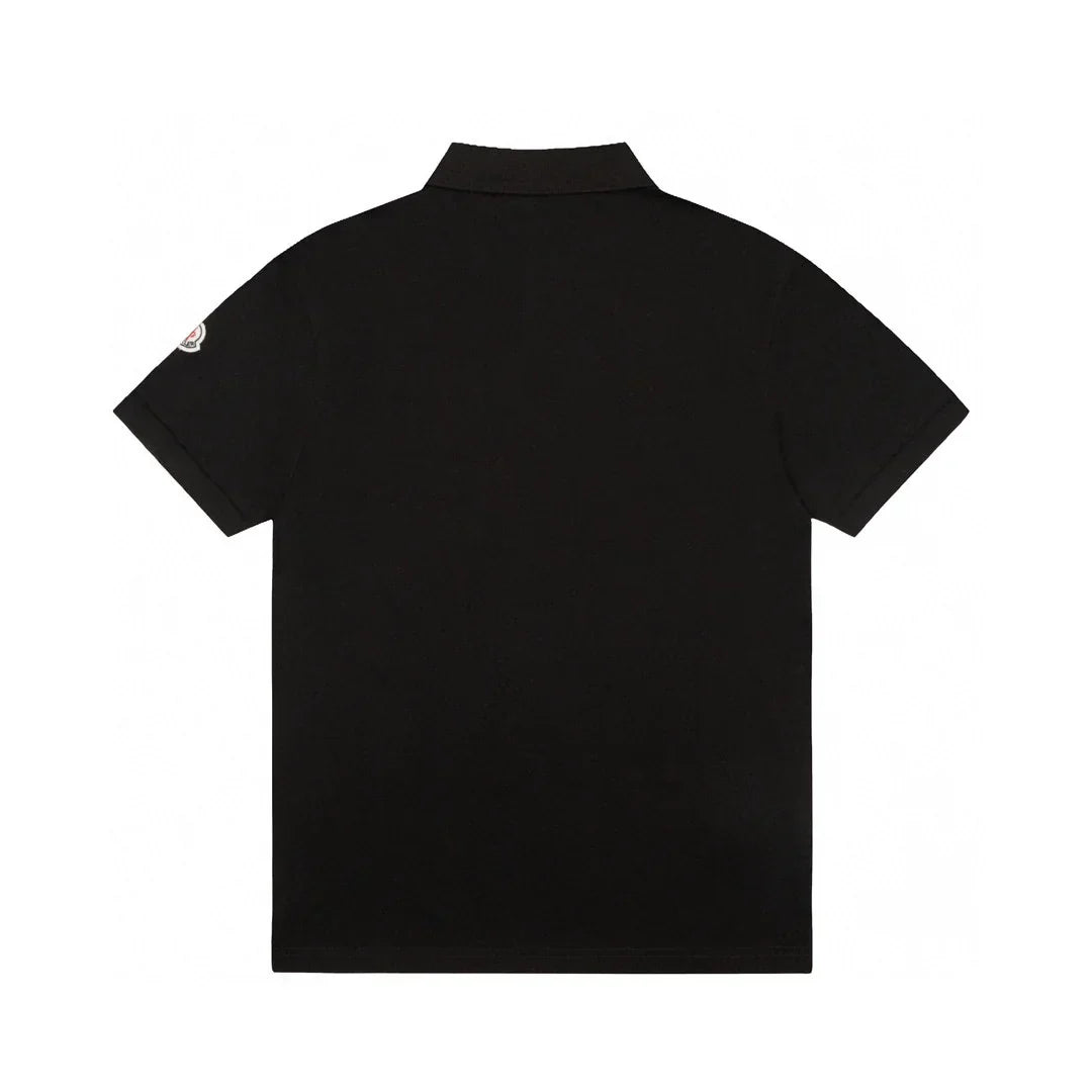 Moncler Luxus Polohemd für Herren mit ikonischem Logo, atmungsaktiv & bequem