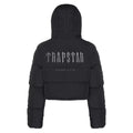 Trapstar Damen Decoded Kapuzen Pufferjacke 2.0 Schwarz Urban Streetwear Winter