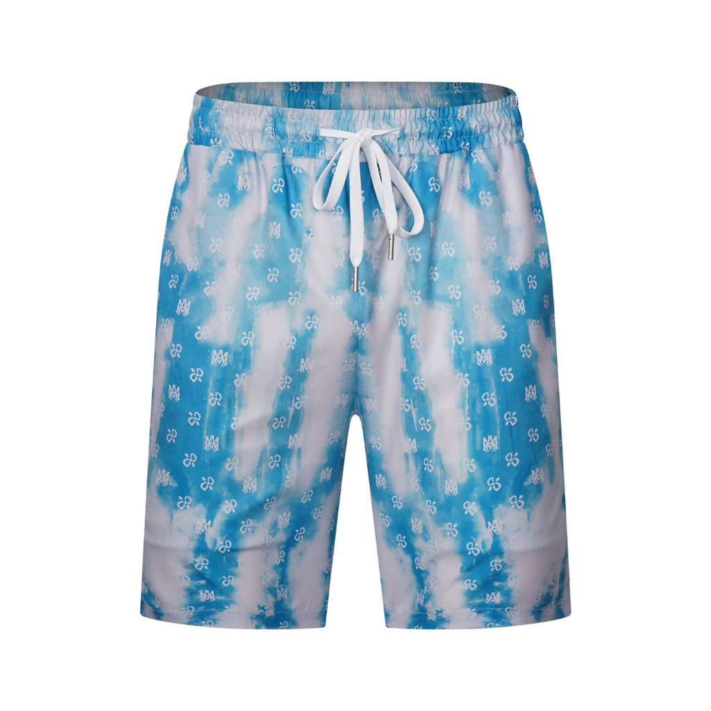 Amiri Monogramm Kurzarm-Set Herren: Luxuriöser Designer Sommer Zweiteiler für Stil & Komfort