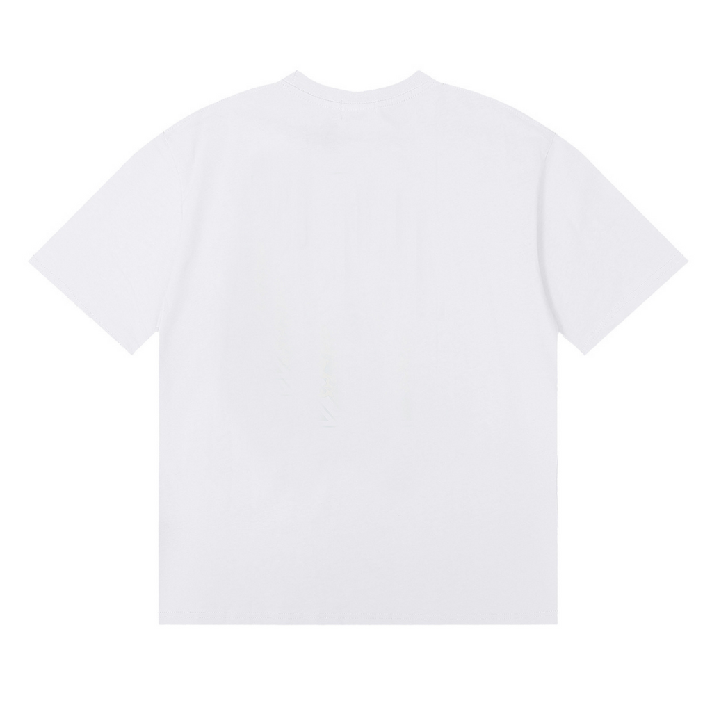 Amiri Kristallkugel T-Shirt Luxus Herren Baumwollshirt Streetwear Design Schwarz