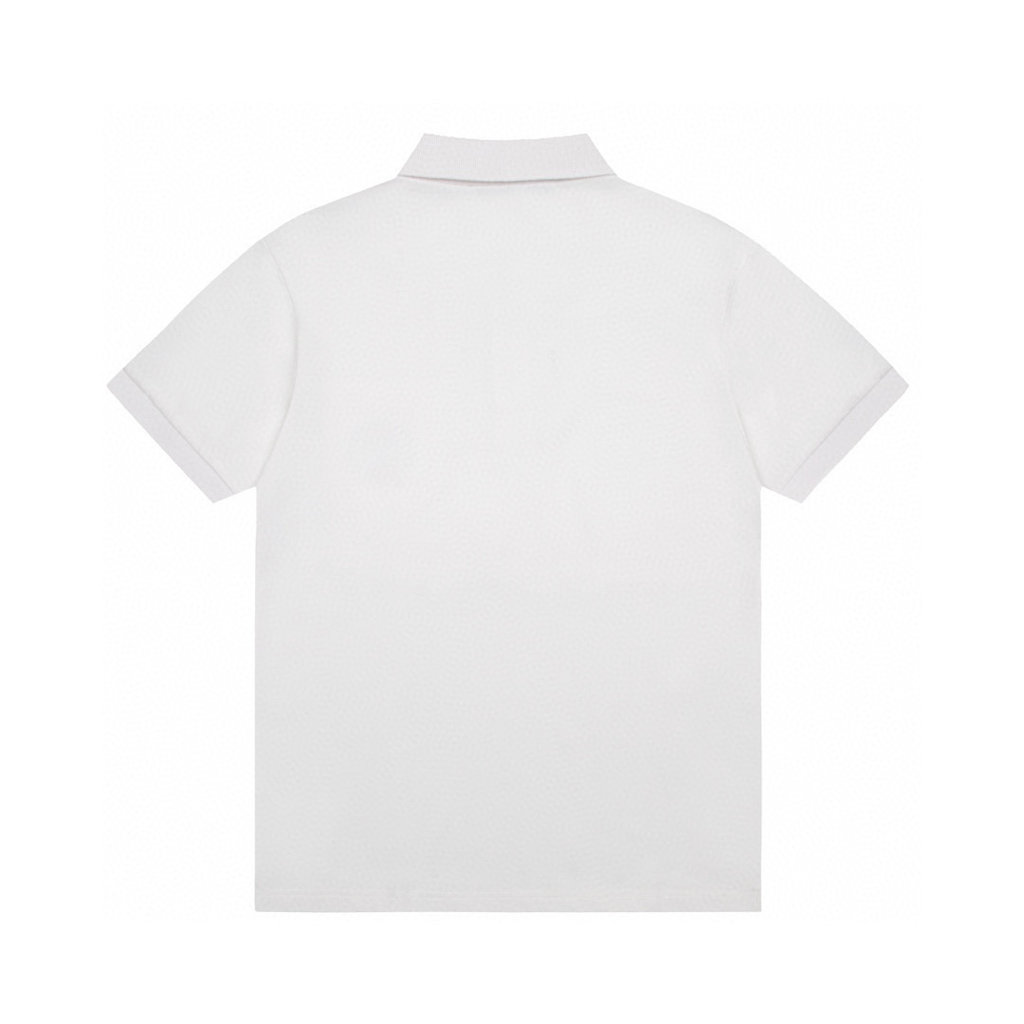 Luxuriöses Moncler Herren Polo-Shirt – Klassischer Stil mit Logo-Stickerei