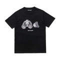 Palm Angels Skeleton Bär T-Shirt: Luxuriöses Urban Design, Hochwertige Baumwolle, Unisex