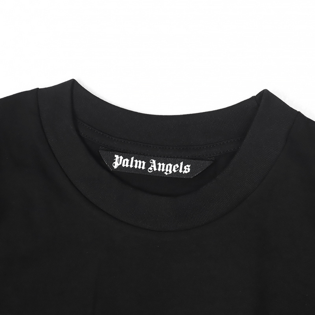 Exklusives Palm Angels Milano T-Shirt: Premium Baumwolle, Stylischer Print, Luxus Streetwear für Herren