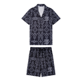 Louis Vuitton Kurz-Set: Luxuriöses Designer-Outfit, Monogramm-Muster, Sommer-Komfort