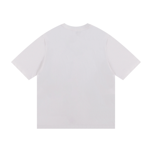 AMI Paris Unisex Designer T-Shirt – Hochwertige Baumwolle mit Herz-Logo