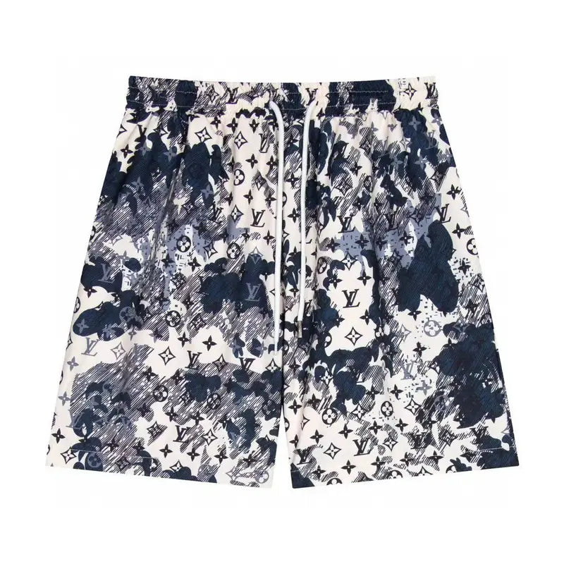 Exklusive Louis Vuitton Monogramm Herren Shorts – Luxuriöse Designer Sommer Bermuda
