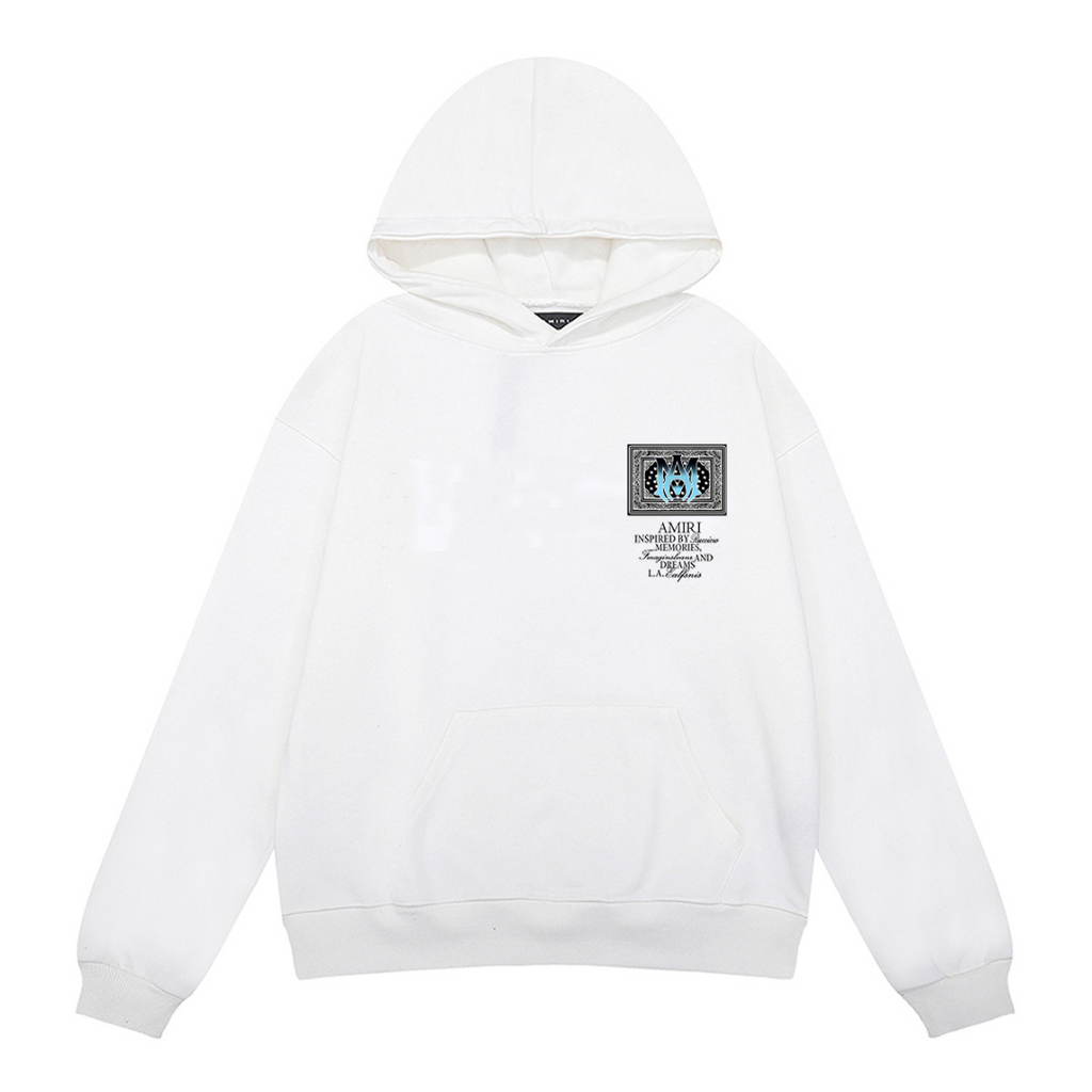 Amiri Bandana Luxus Hoodie Kapuzenpullover Stylisch Hochwertig Design Streetwear Schwarz