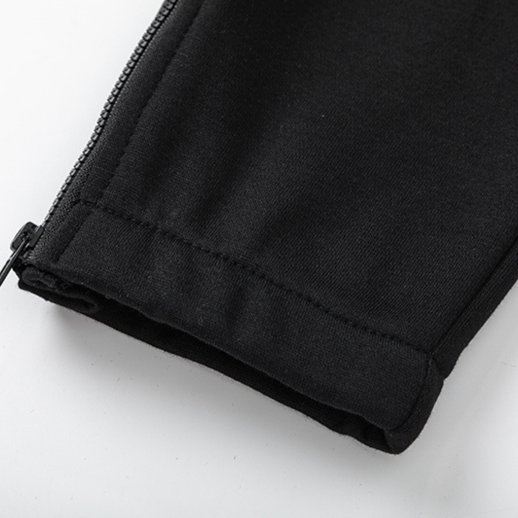 Trapstar Decoded 2.0 Kapuzen-Trainingsanzug Dreifach Schwarz – Stilvoller Streetwear Freizeitanzug