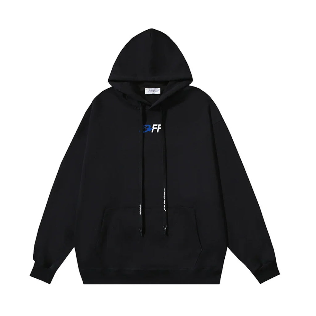 Off-White™ Monogram Luxus Streetwear Kapuzenpullover – Modernes Design für Ihn & Sie