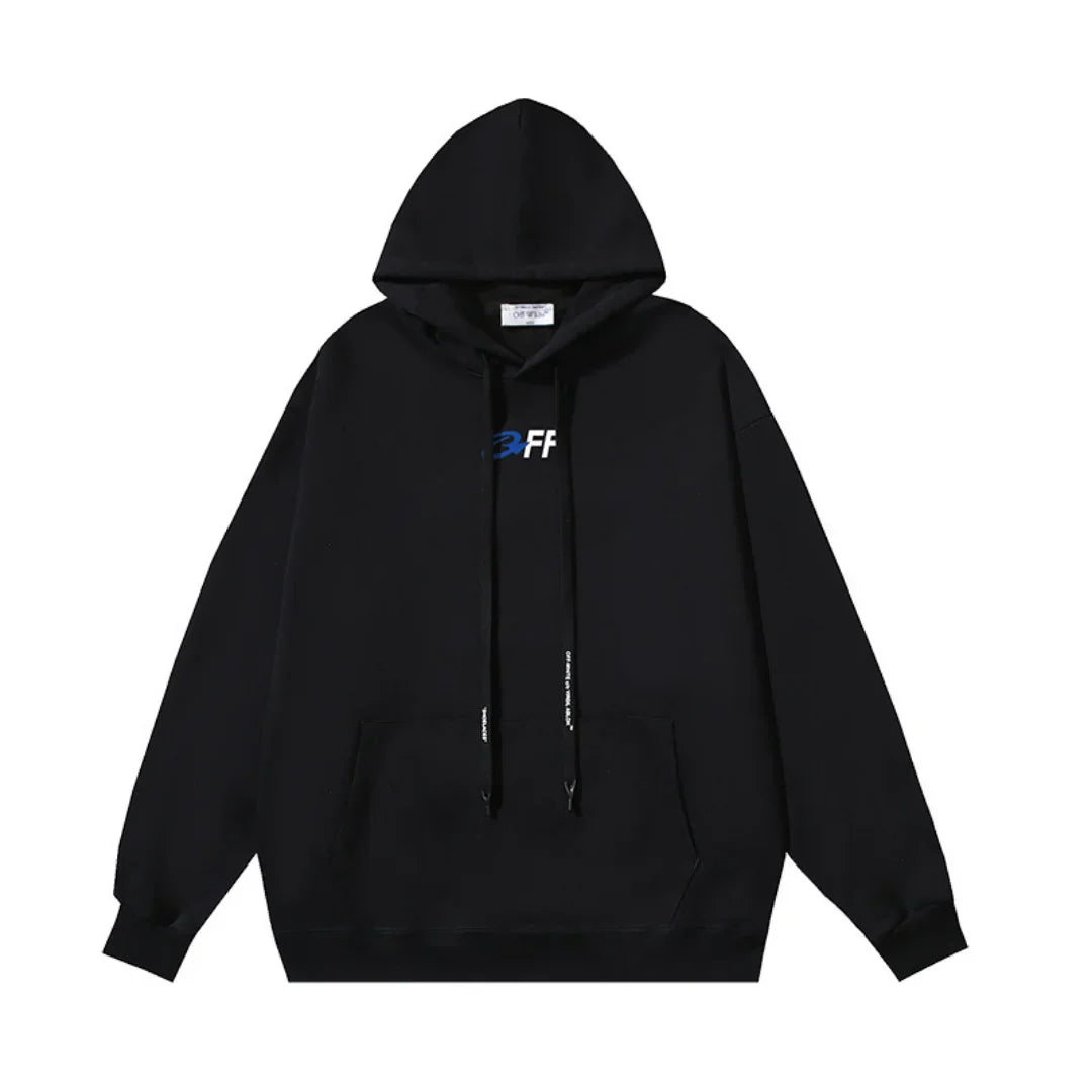 Off-White™ Monogram Luxus Streetwear Kapuzenpullover – Modernes Design für Ihn & Sie