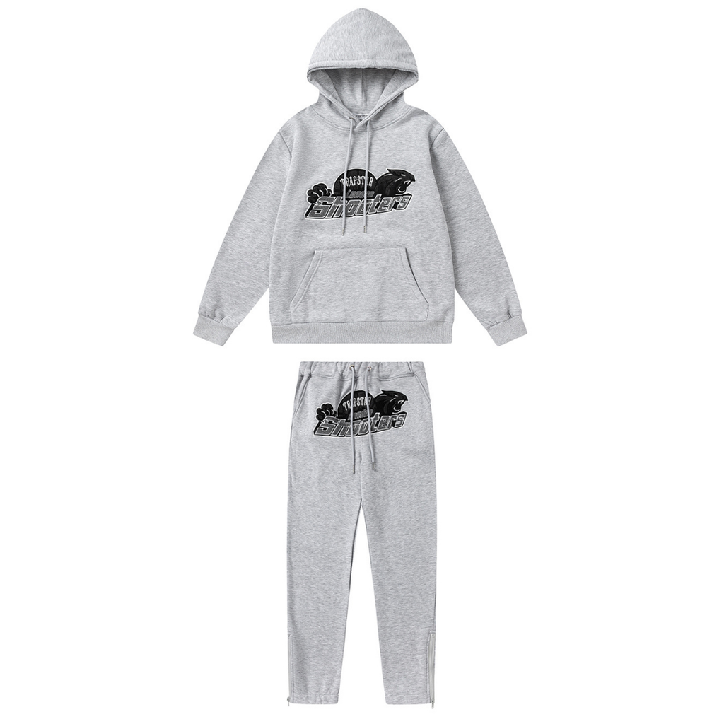 Trapstar Shooters 2.0 Kapuzen-Monochrom-Trainingsanzug – Urbaner Streetwear-Stil