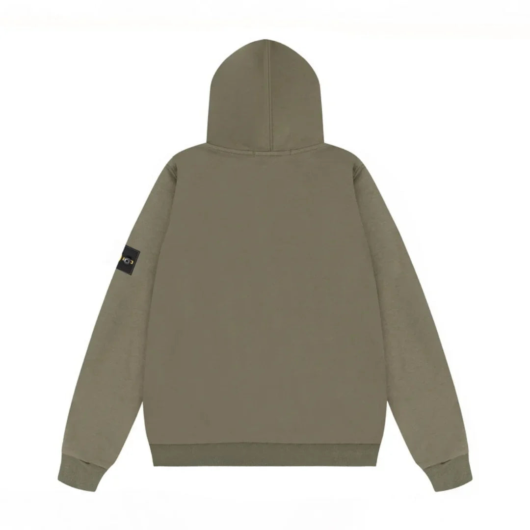 Exklusive Stone Island Monogramm Jacke: Stilvoll, Innovativ, Urbaner Look
