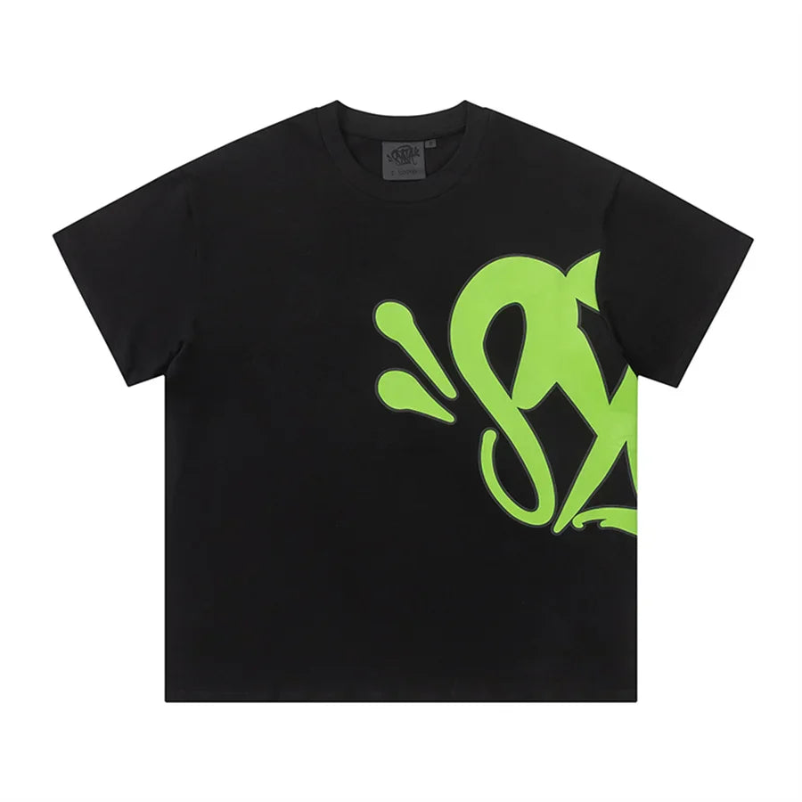 Syna World London Streetwear Baumwoll T-Shirt – Ultimativer Urban Style von Central Cee