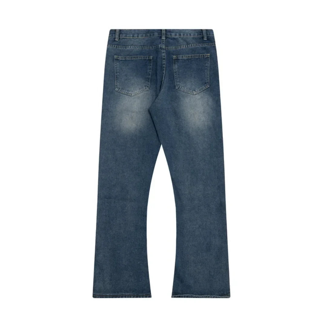 Einzigartige Gallery Dept. Handbemalte Jeans: Künstlerische Streetwear für Herren