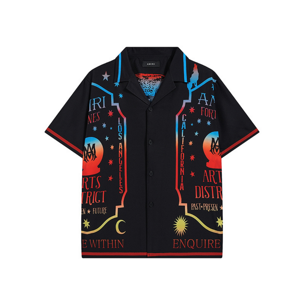Exklusives Amiri Designer Streetwear T-Shirt – Luxuriöser Rock'n'Roll Style für Herren