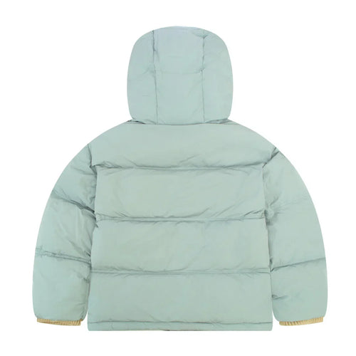 AMI Paris Blaue Pufferjacke: Stylisch, Warm, Hochwertig – Modernes Unisex-Design