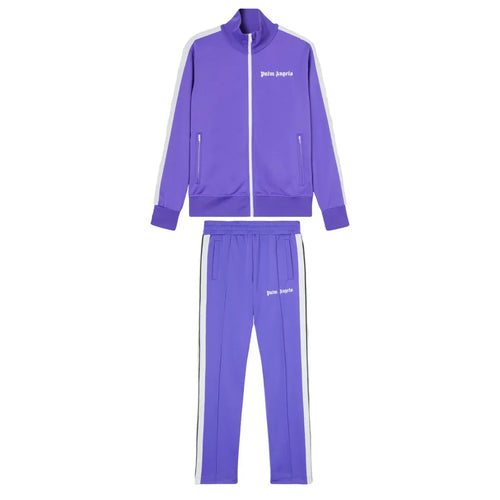 Palm Angels Lila Luxus Trainingsanzug - Stylisch, Sportlich, Komfortabel Designer Set
