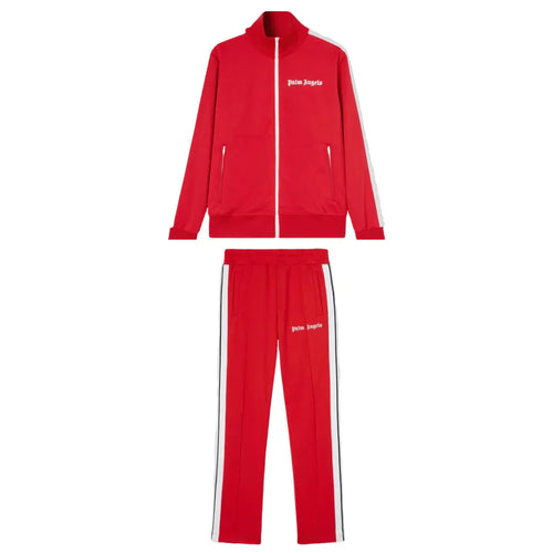 Luxuriöser Roter Palm Angels Trainingsanzug für Herren – Stilvoll, Bequem, Exklusiv